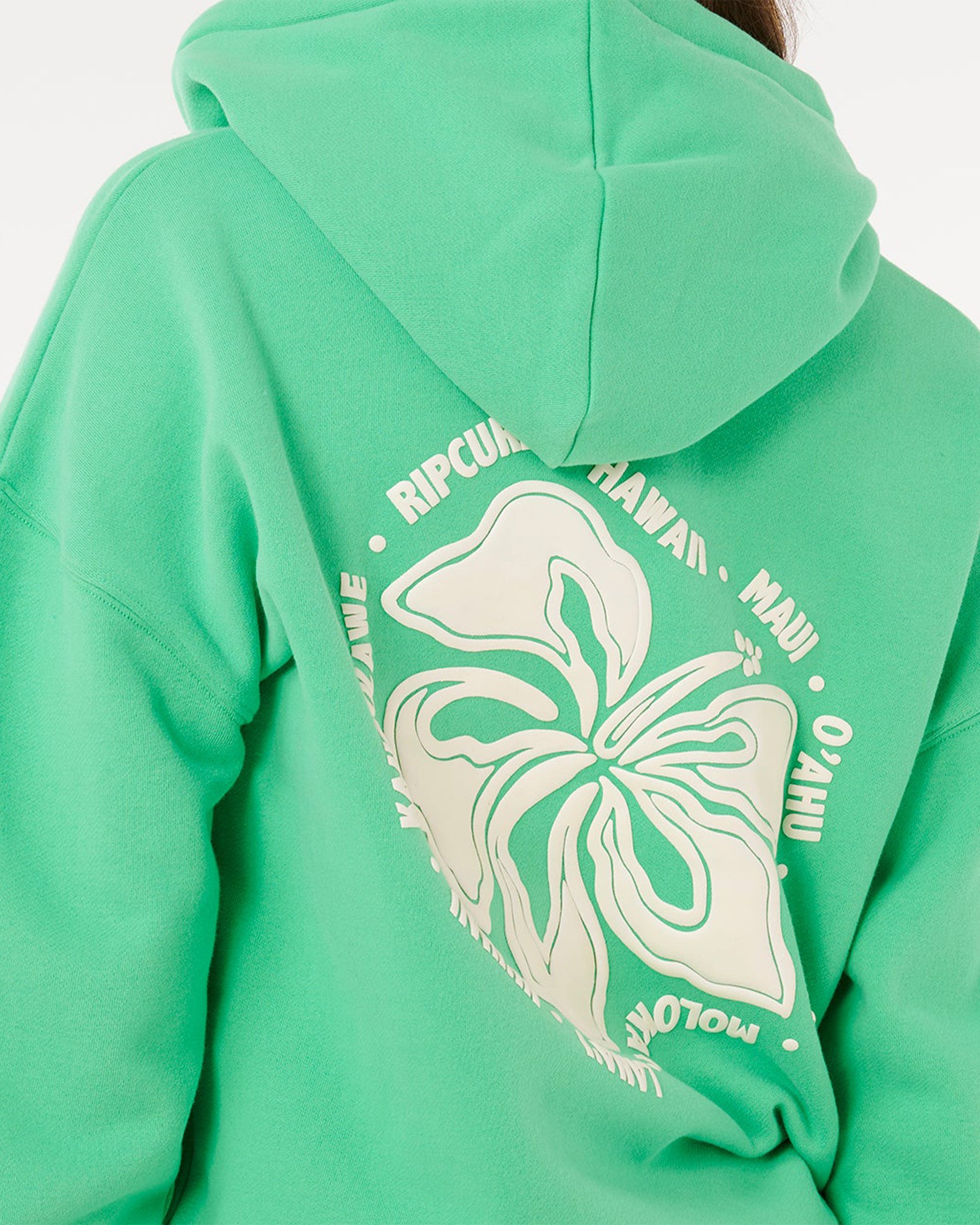 Rip Curl Women's Surf Puff Heritage Hood - Green