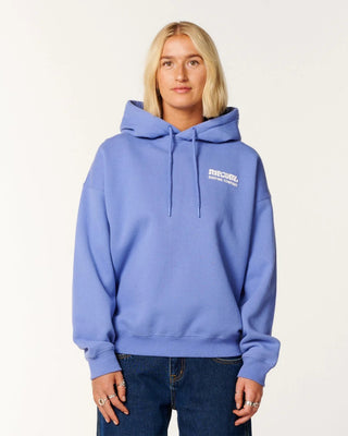 Rip Curl Women's Surf Puff Heritage Hood - Mid Blue