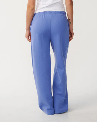 Rip Curl Women's Surf Puff Wide Leg Track Pant - Mid Blue