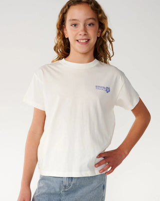 Girl's Surf Puff Relaxed S/S T-Shirt