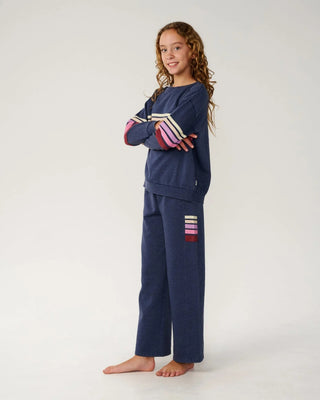 Rip Curl Girl's Surf Revival Crew - Navy