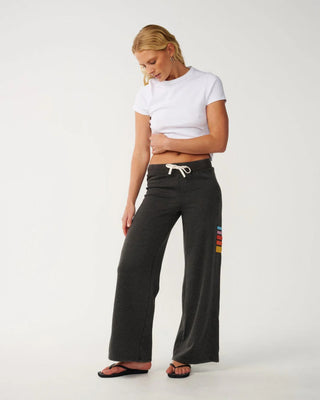 Rip Curl Women's Surf Revival Wide Leg Pant - Washed Black