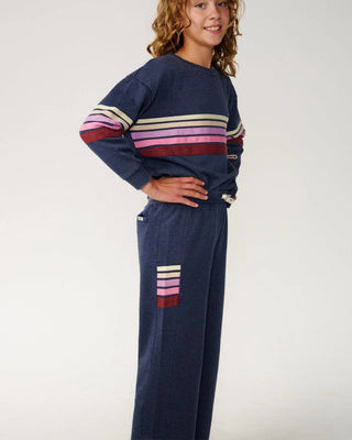 Rip Curl Girl's Surf Revival Track Pant - Navy