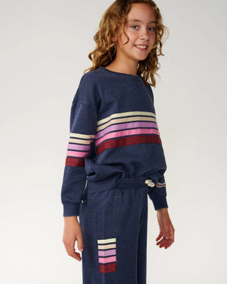 Rip Curl Girl's Surf Revival Track Pant - Navy