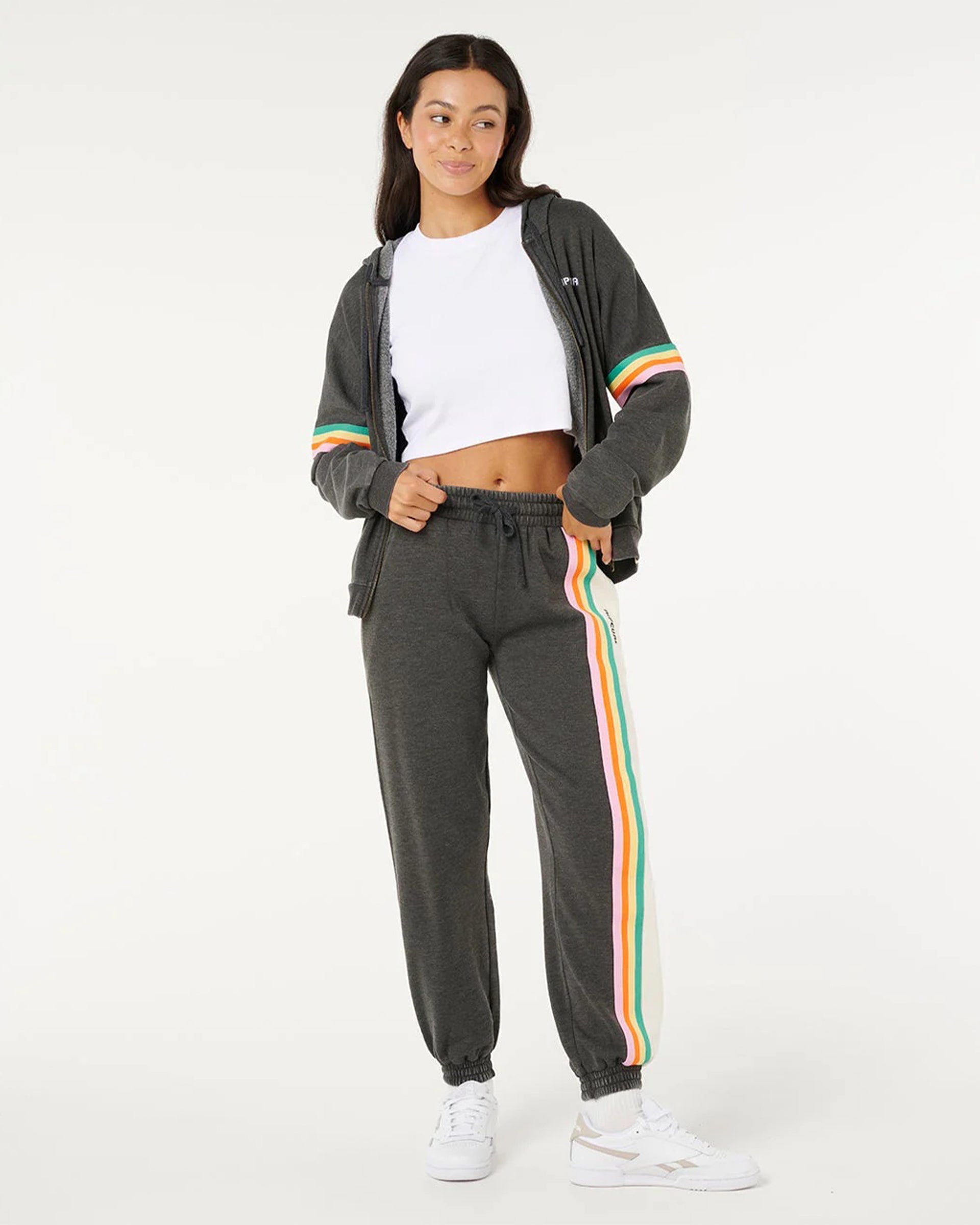 Rip Curl Women's Surf Revival Track Pant - Washed Black