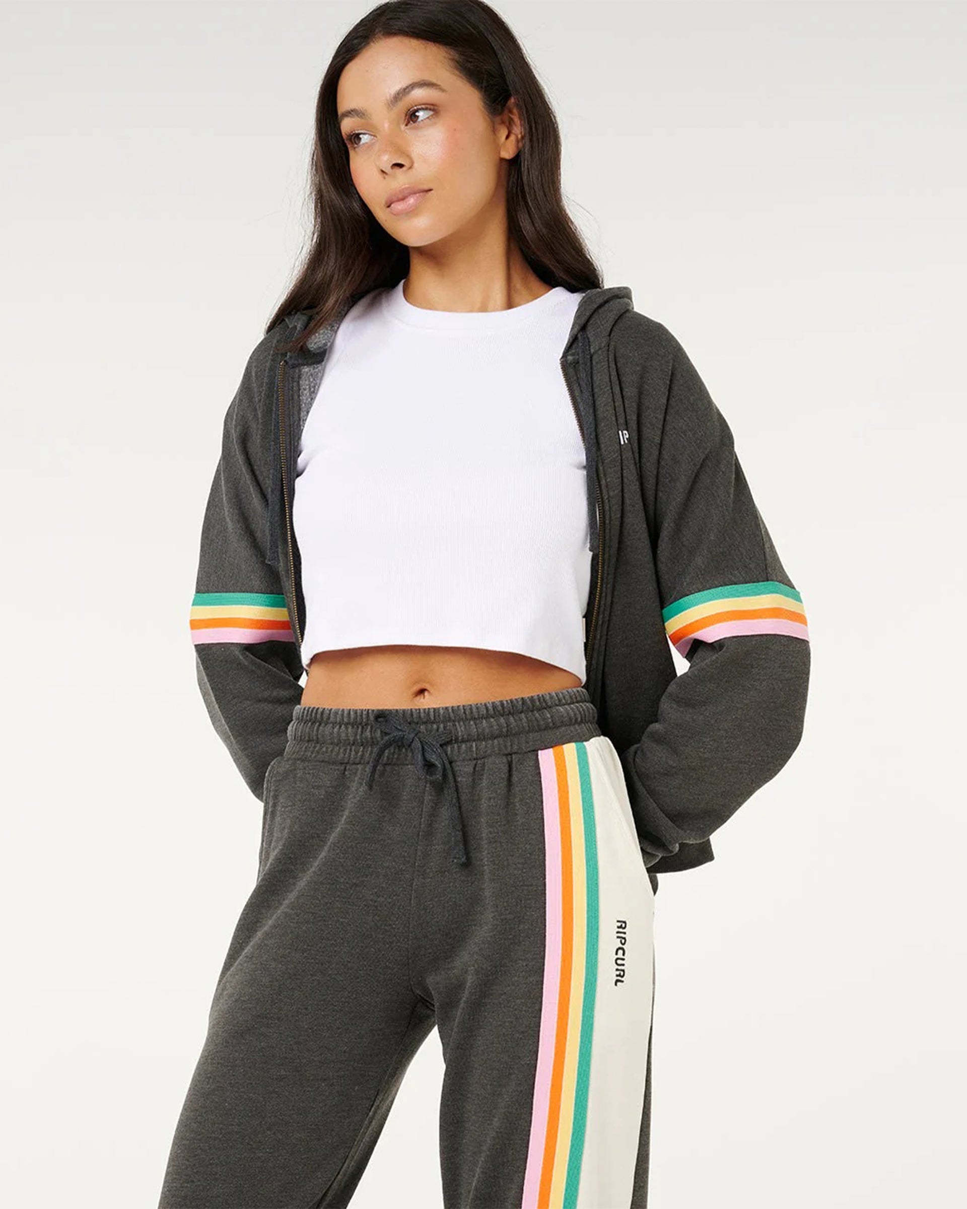 Rip Curl Women's Surf Revival Track Pant - Washed Black