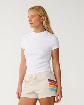 Rip Curl Women's Surf Revival Walkshort - Oatmeal Marle