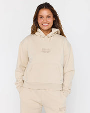 Rip Curl Women's Surf Staple Relaxed Hoodie - Natural