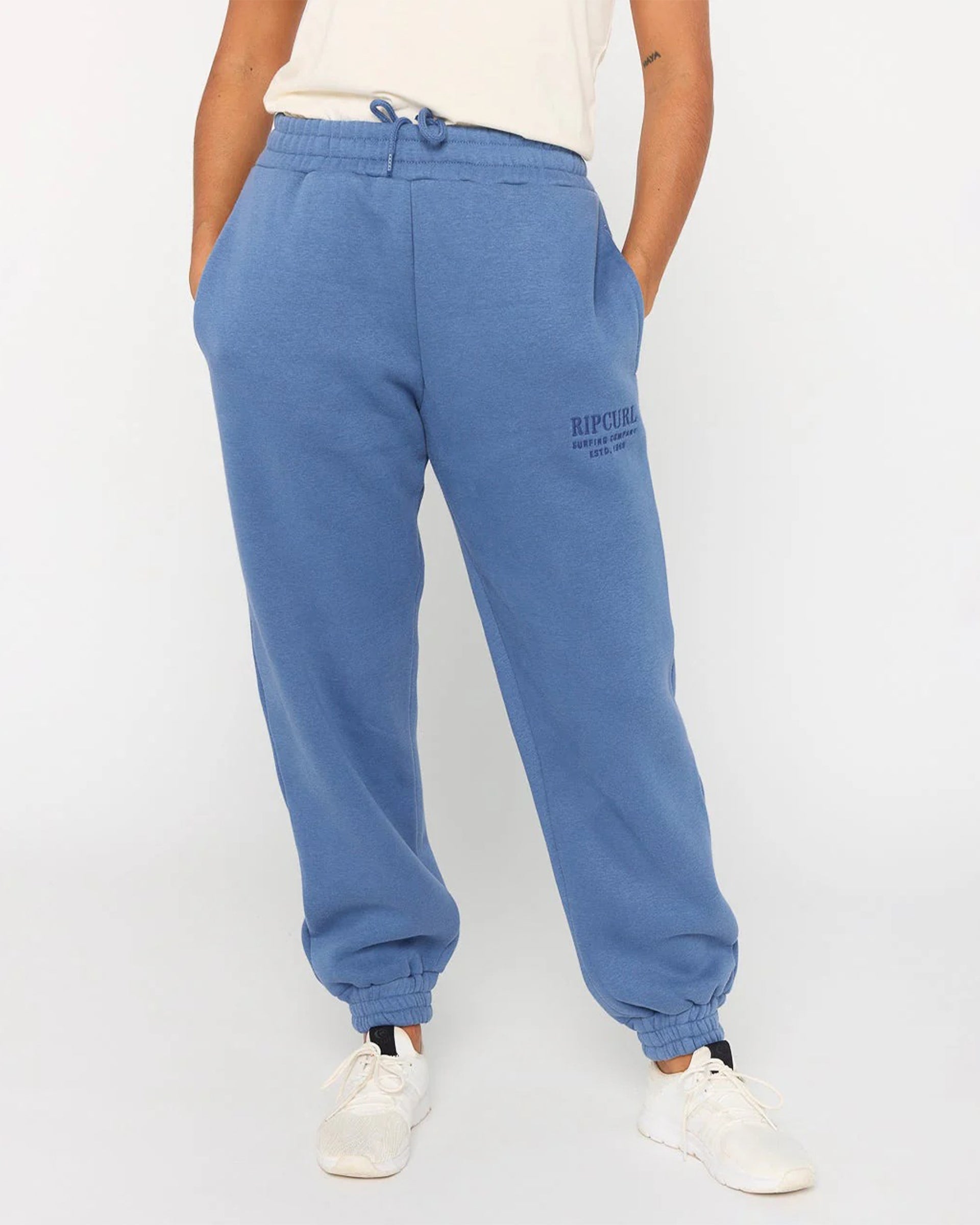 Rip Curl Women's Surf Staple Track Pant - Moonlight Blue