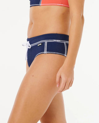 Rip Curl Women's Surf Tide Booty Short - Dark Navy