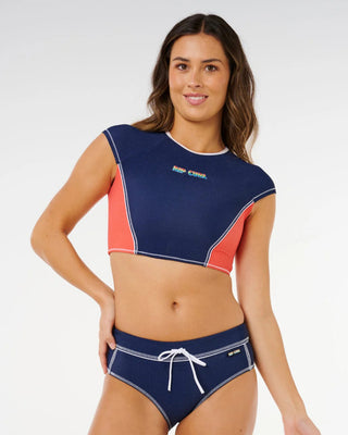 Rip Curl Women's Surf Tide Booty Short - Dark Navy