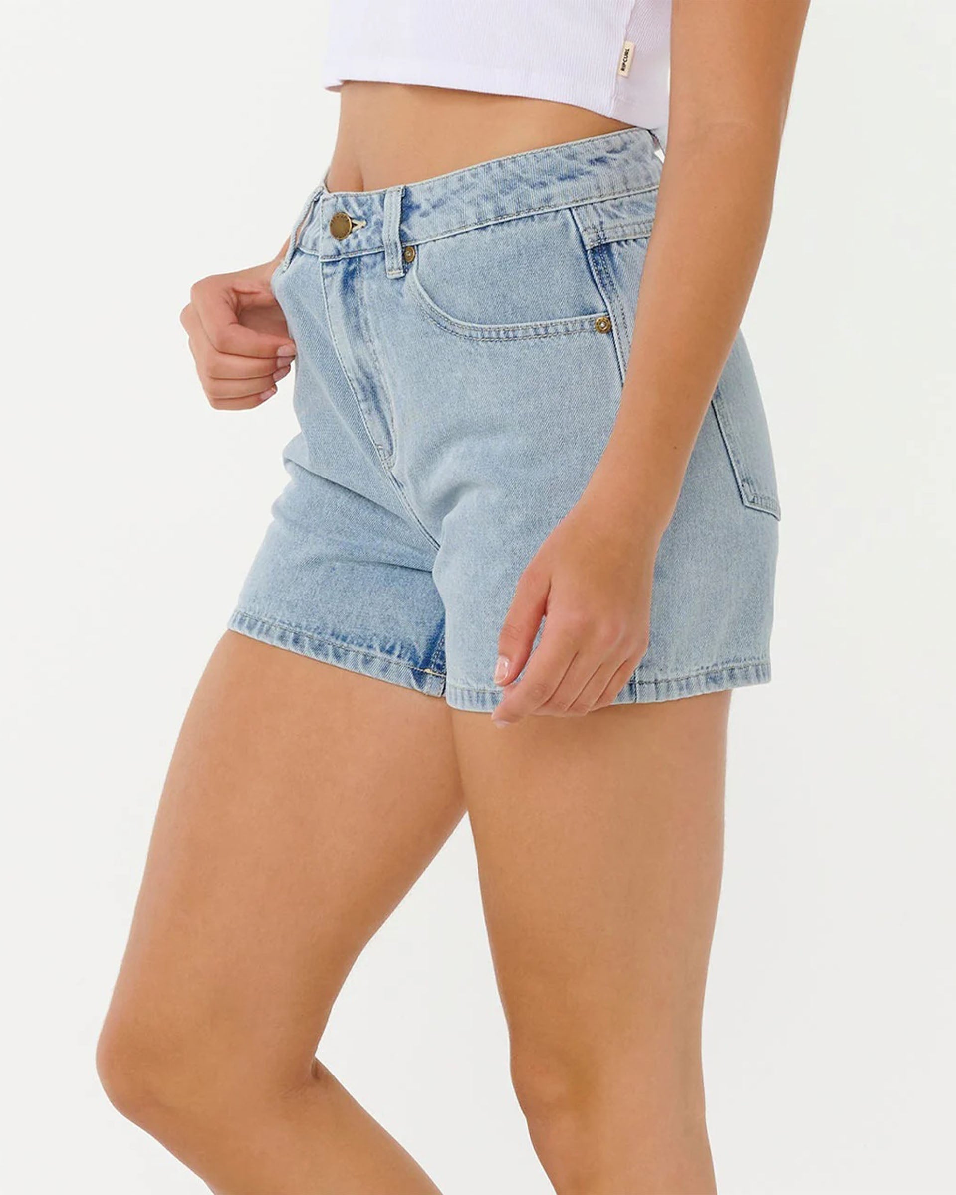 Rip Curl Women's Tabby Denim Short - Vintage Blue