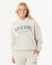 Rip Curl Women's Varsity Sports Pullover Hoodie - Sports Marle