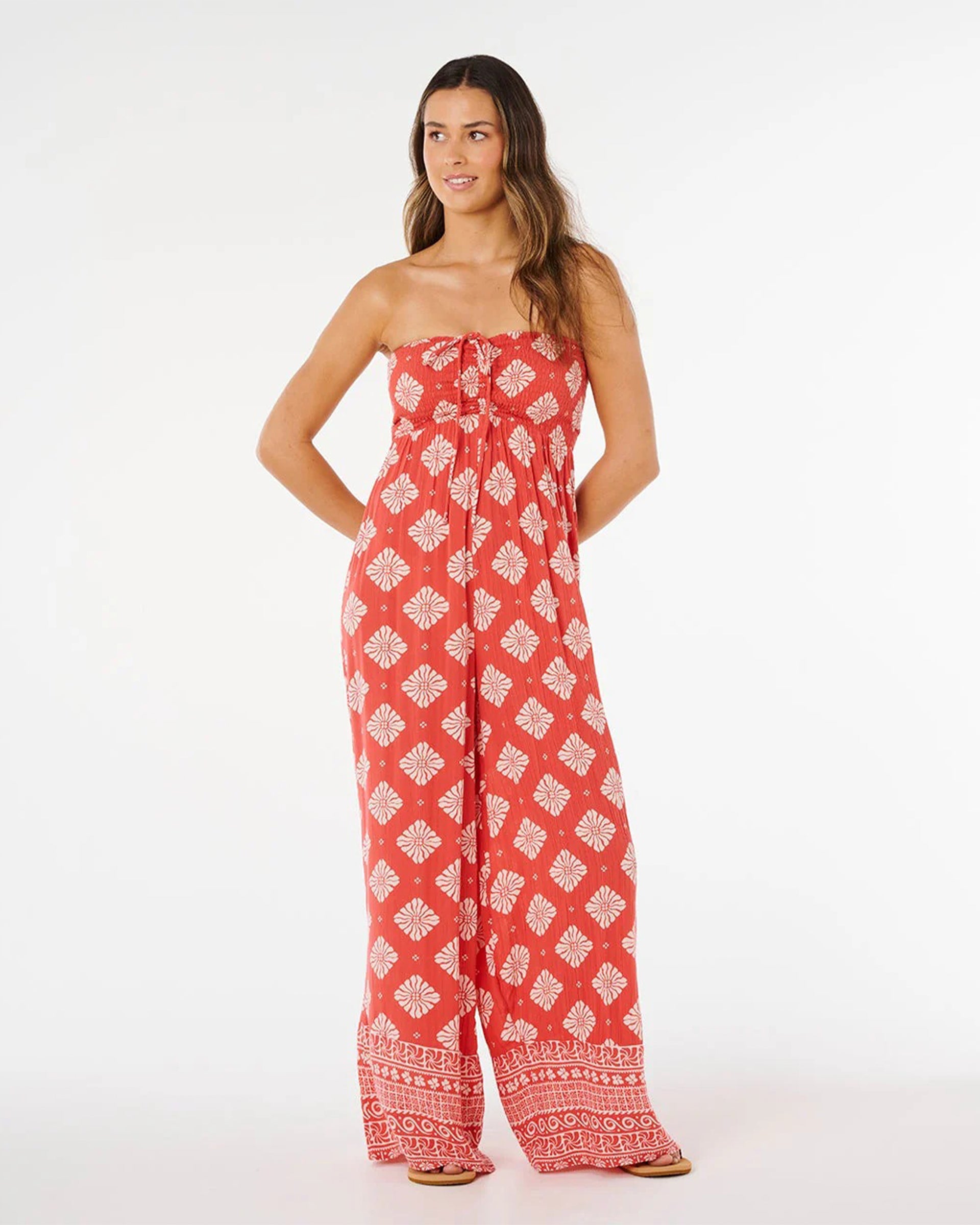 Women's Ventura Shirred Jumpsuit