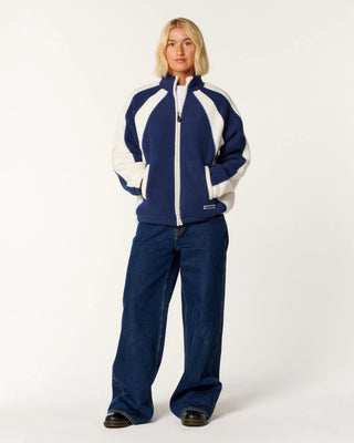 Rip Curl Women's Nova Zip Through Polar Fleece - Navy