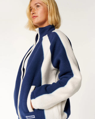 Rip Curl Women's Nova Zip Through Polar Fleece - Navy