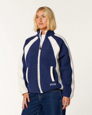 Rip Curl Women's Nova Zip Through Polar Fleece - Navy