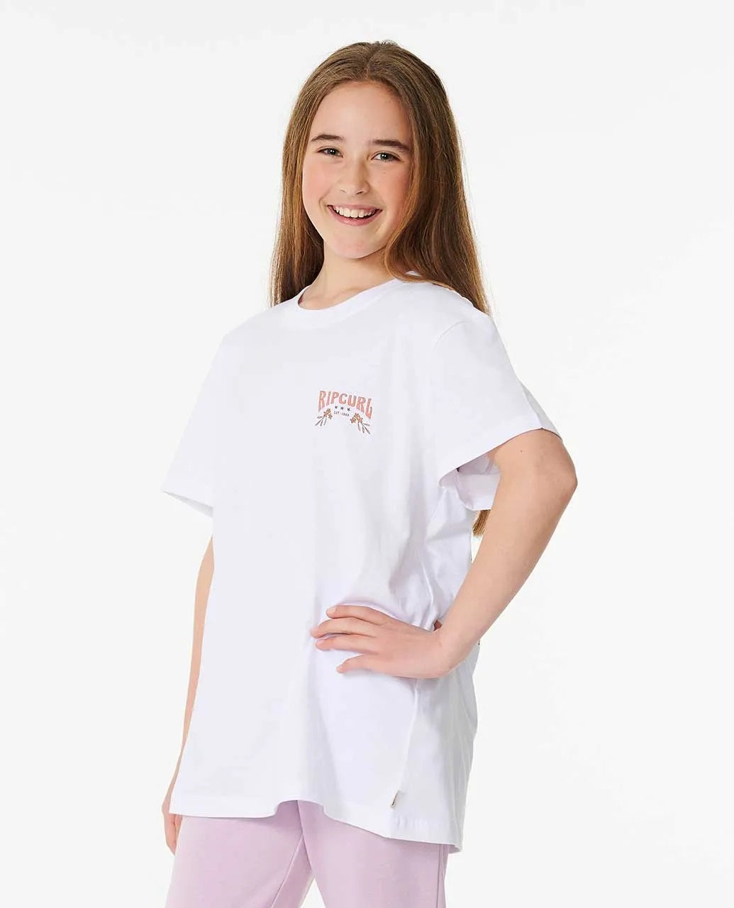 Rip Curl (8-14) Girl's Rip Tide Relaxed Tee