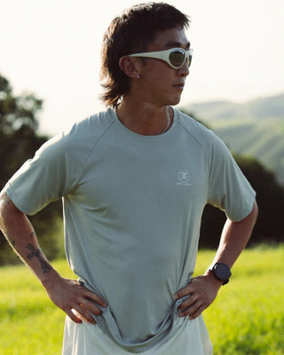 Roark Alta Elite Trail Short Sleeve T-Shirt - Grey