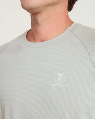 Roark Alta Elite Trail Short Sleeve T-Shirt - Grey