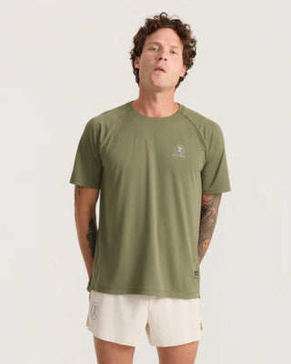 Roark Alta Elite Trail Short Sleeve T-Shirt - Light Military