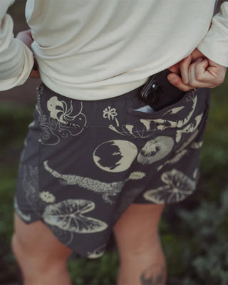 Roark Alta 5" Shorts - Charcoal