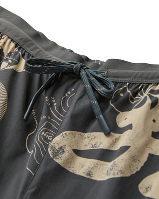 Roark Alta 5" Shorts - Charcoal