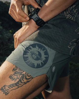 Roark Alta 5" Shorts - Slate