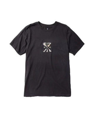 Roark Augs Safe Camp Premium Short Sleeve T-Shirt - Washed Black