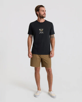 Roark Augs Safe Camp Premium Short Sleeve T-Shirt - Washed Black