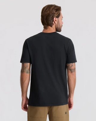Roark Augs Safe Camp Premium Short Sleeve T-Shirt - Washed Black