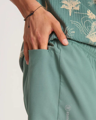 Roark Baja 5" Shorts - Slate