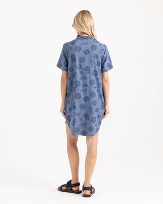 Roark Women's Bless Up Dress - Washed Indigo
