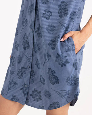 Roark Women's Bless Up Dress - Washed Indigo