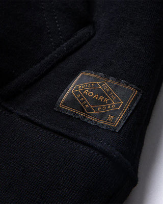 Roark Bolo Fleece Hoodie - Black