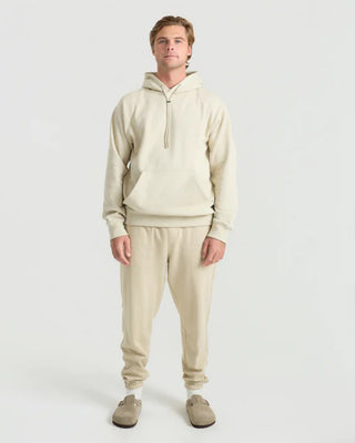 Roark Bolo Fleece Hoodie - Fossil