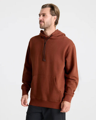 Roark Bolo Fleece Hoodie - Red Clay