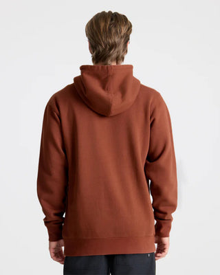 Roark Bolo Fleece Hoodie - Red Clay