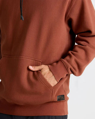 Roark Bolo Fleece Hoodie - Red Clay