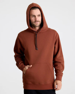Roark Bolo Fleece Hoodie - Red Clay