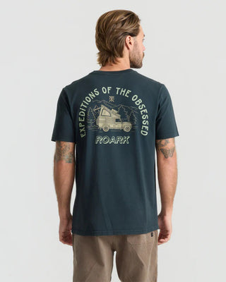 Roark Camper Premium Short Sleeve T-Shirt - Washed Black