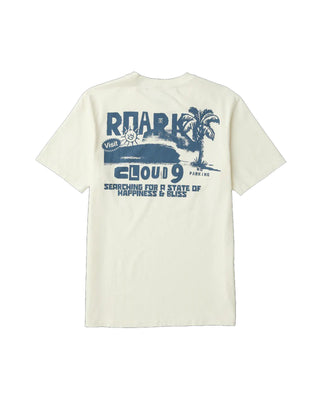 Roark Cloud 9 Premium Short Sleeve T-Shirt - Off White