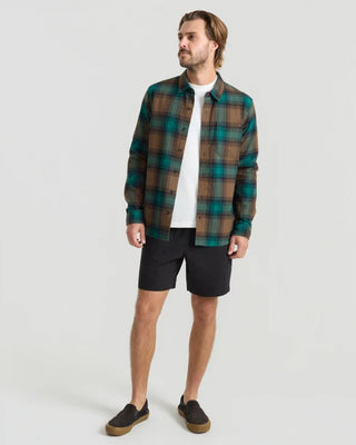 Roark Crossroads Long Sleeve Flannel - Mushrooms