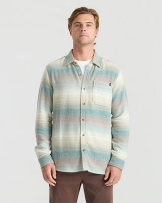 Roark Crossroads Long Sleeve Flannel - Unbleached