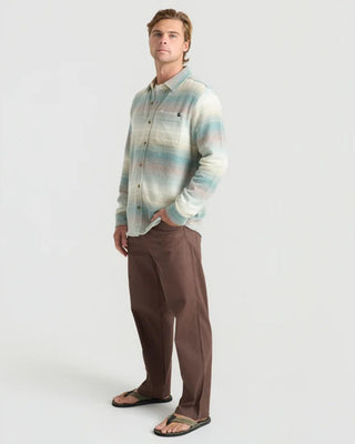 Roark Crossroads Long Sleeve Flannel - Unbleached