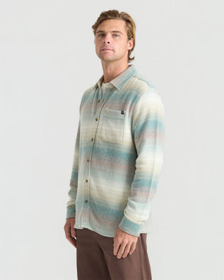 Roark Crossroads Long Sleeve Flannel - Unbleached