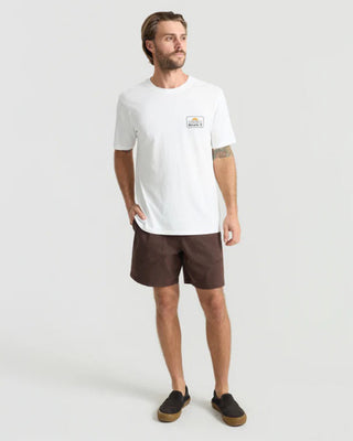 Roark Earth & Sea Premium Short Sleeve T-Shirt - Off White