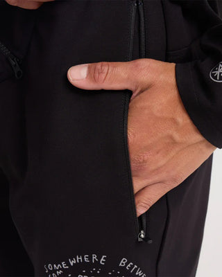Roark El Morro Zip Fleece 2.0 Hoodie - Black