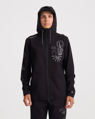 Roark El Morro Zip Fleece 2.0 Hoodie - Black