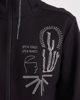 Roark El Morro Zip Fleece 2.0 Hoodie - Black